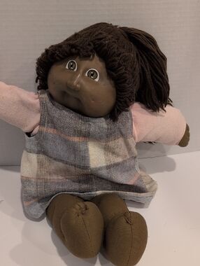 Vintage 1978-1982 Cabbage Patch Kids African Américain Girl Brown Eyes